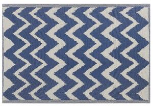 Venkovní koberec 120 x 180 cm námořnická modrá SIRSA