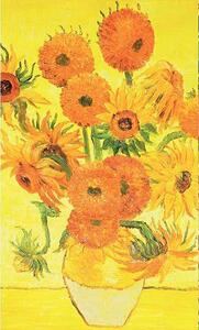 Vliesové fototapety, rozměr 150 cm x 250 cm, slunečnice - Vincent Van Gogh, DIMEX MS-2-0252