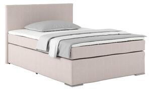 Postel Boxspring NERO PL: 140/200 cm, béžová