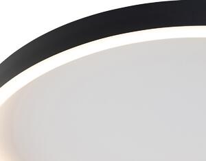 Designové stropní svítidlo černé včetně LED - Daniela
