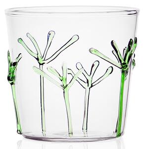 Ichendorf Milano designové sklenice na vodu Greenwood Green Branches Tumbler