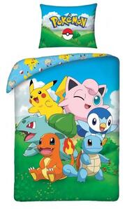 Sada povlečení Pokémoni 140x200 cm dětské povlečení bavlna