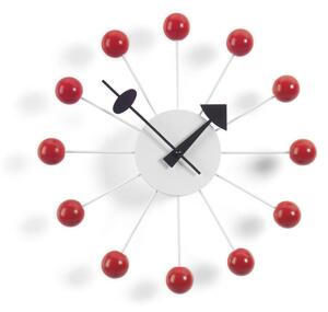 Vitra Hodiny Ball Clock, red