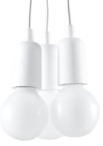 Sollux Lighting Závěsné svítidlo DIEGO 3 bílé