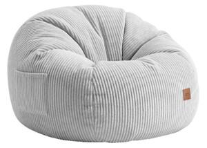 Sedací pytel s podnožkou COMFY 3.0 šedý