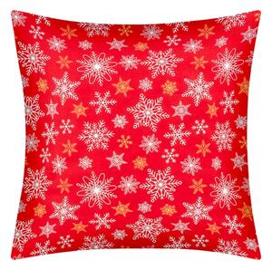 Bellatex Povláček bavlněný vánoce 40x40 cm Hvězda Červená,Bílá