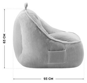 Sedací pytel COMFY 4.0 šedý