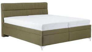 Čalouněná postel ALORA 180/200cm, zelená