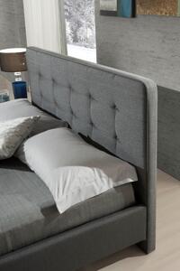 ILONA čalouněná postel 160, šedá