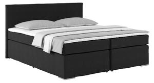 Postel Boxspring NERO PL: 180/200cm, černá