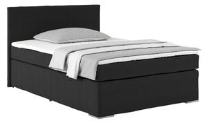 Postel Boxspring NERO PL: 140/200cm, černá