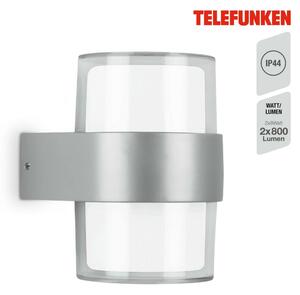 BRILONER LED venkovní svítidlo, stříbrná, 2xLED/8W TF 320404TF