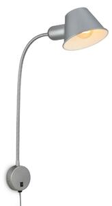 BRILONER Noční lampička 55 cm 1x E27 10W chrom BRI 2089-014
