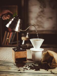 Keramika Vanya Dripper - překapávač na kávu - bílý