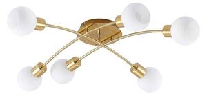 Lindby - Agmar 6 Stropní Lampa Brass
