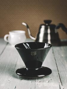 Keramika Vanya Dripper - překapávač na kávu - černý