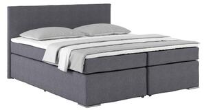 Postel Boxspring NERO PL: 180/200cm, tmavě šedá