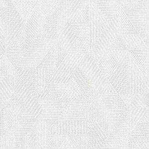 Vliesové tapety na zeď Avalon 31619, rozměr 10,05 m x 0,53 m, geometrický vzor světle šedý, Marburg