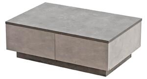 LEVY 14 stylový konferenční stolek, barva beton/kámen