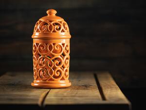 Keramika Vanya Aromalampa oranžová
