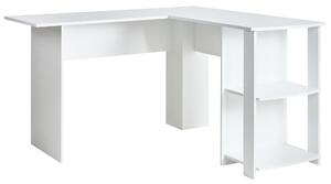 Rohový stůl SNYDER Bílá 125 cm 125 cm