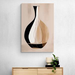 Obraz abstraktní tvary váza