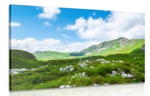Obraz údolí v Černé Hoře - 60x40 cm