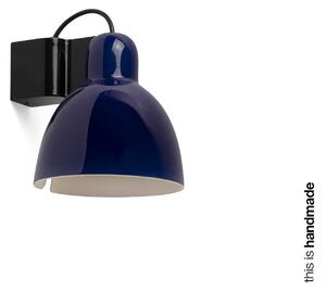 Faro Venice E27 nástěnné keramické svítidlo Modrá