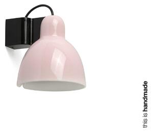 Faro Venice E27 nástěnné keramické svítidlo Růžová