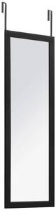 5five Simply Smart Závěsné zrcadlo na dveře HAGGY 110x36 cm černé