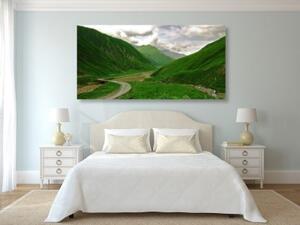 Obraz zelená příroda - 100x50 cm