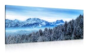 Obraz zamrzlé hory - 100x50 cm