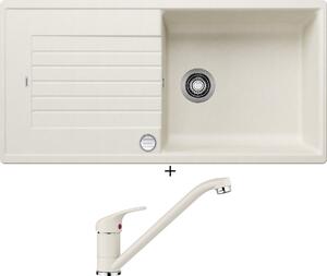 SET Blanco ZIA XL 6 S bílá soft + excentrické ovládání + Blanco DARAS bílá soft 526935