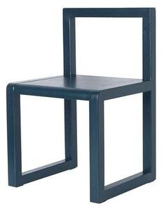 Ferm LIVING - Little Architect Židle Dark Blue