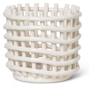 Ferm Living designové úložné koše Ceramic Basket S