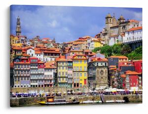 Obraz - Ribeira, Portugalsko (70x50 cm)
