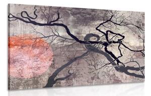 Obraz surrealistické stromy - 60x40 cm