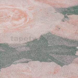 Vliesové tapety IMPOL New Studio 37402-1, rozměr 10,05 m x 0,53 m, květinový vzor růžový, A.S. Création