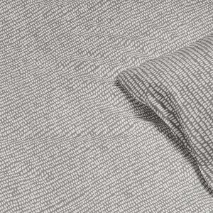 Goldea flanelové ložní povlečení - vzor 811 drobné tvary na šedém 140 x 200 a 70 x 90 cm