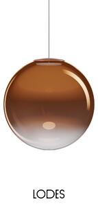 Lodes Designové závěsné LED svítidlo NON RANDOM, 7W, ø 33 cm, CRI90 Barva: Bronz