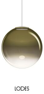 Lodes Designové závěsné LED svítidlo NON RANDOM, 7W, ø 33 cm, CRI90 Barva: Šalvějově zelená