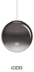 Lodes Designové závěsné LED svítidlo NON RANDOM, 7W, ø 33 cm, CRI90 Barva: Kouřová