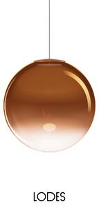 Lodes Designové závěsné LED svítidlo NON RANDOM, 7W, ø 33 cm, CRI90 Barva: Oranžová