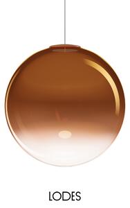 Lodes Designové závěsné LED svítidlo NON RANDOM, 7W, ø 43 cm, CRI90 Barva: Oranžová