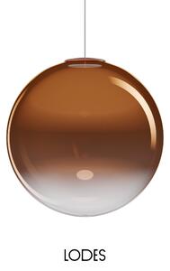 Lodes Designové závěsné LED svítidlo NON RANDOM, 7W, ø 43 cm, CRI90 Barva: Bronz