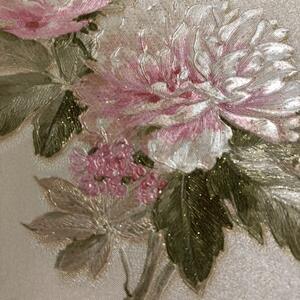 Vliesové tapety na zeď IMPOL Romantico 30447-4, rozměr 10,05 m x 0,53 m, růžové květy na hnědo-krémových pruzích, A.S. Création