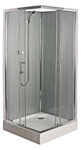 Savana Sprchový box LIZA silver 80x80x200 nebo 90x90x200 Velikost: 80x80