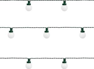 Vánoční LED řetěz venkovní teplý bílý 230V REBEL
