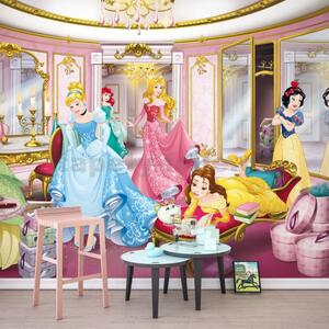 Fototapety Disney Princess , rozměr 368 cm x 254 cm, zrcadlový sál, Komar 8-4108