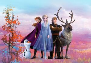Fototapety Disney Frozen II, rozměr 368 cm x 254 cm, přátelé, Komar 8-4103